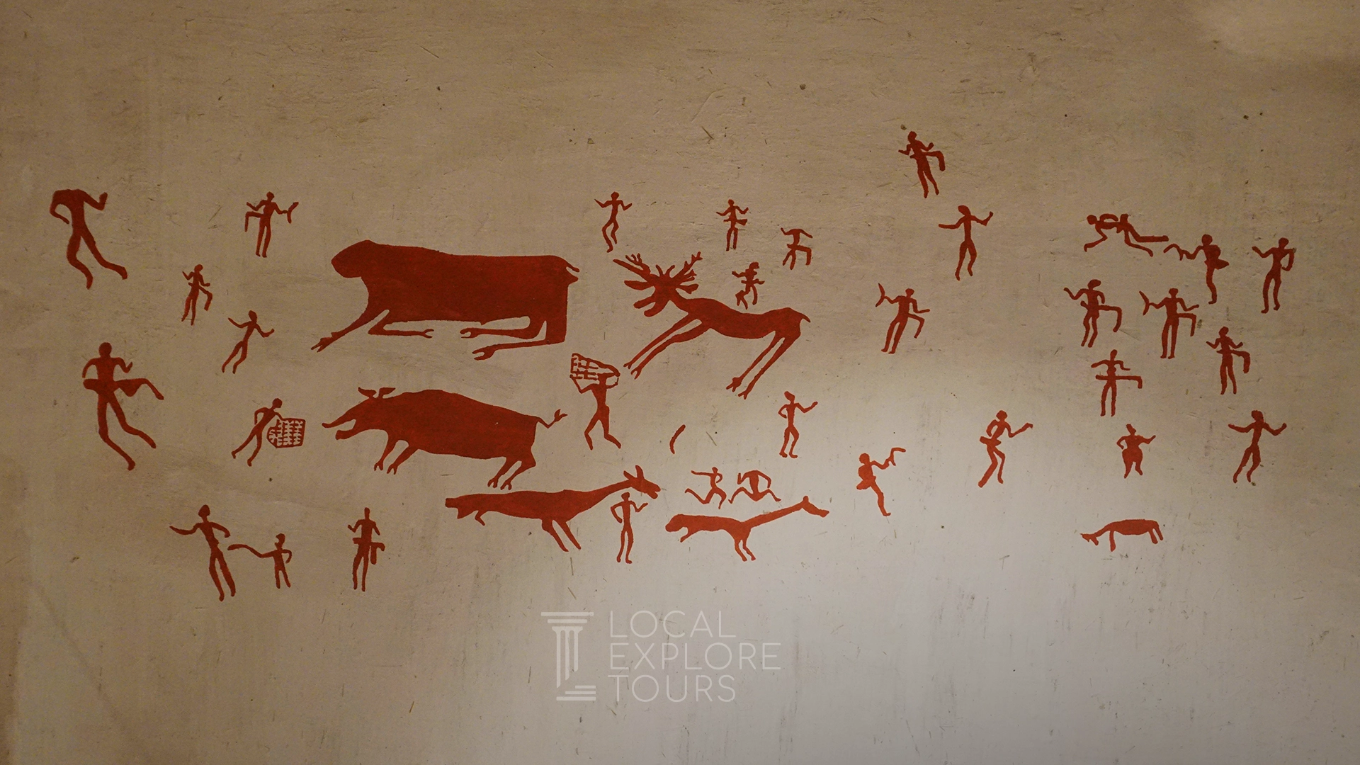 Bull skulls used as sacred objects